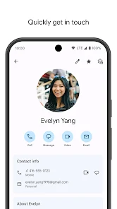 Contacts listing screenshot 4