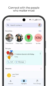 Contacts listing screenshot 5